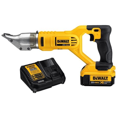 dewalt metal shears cordless